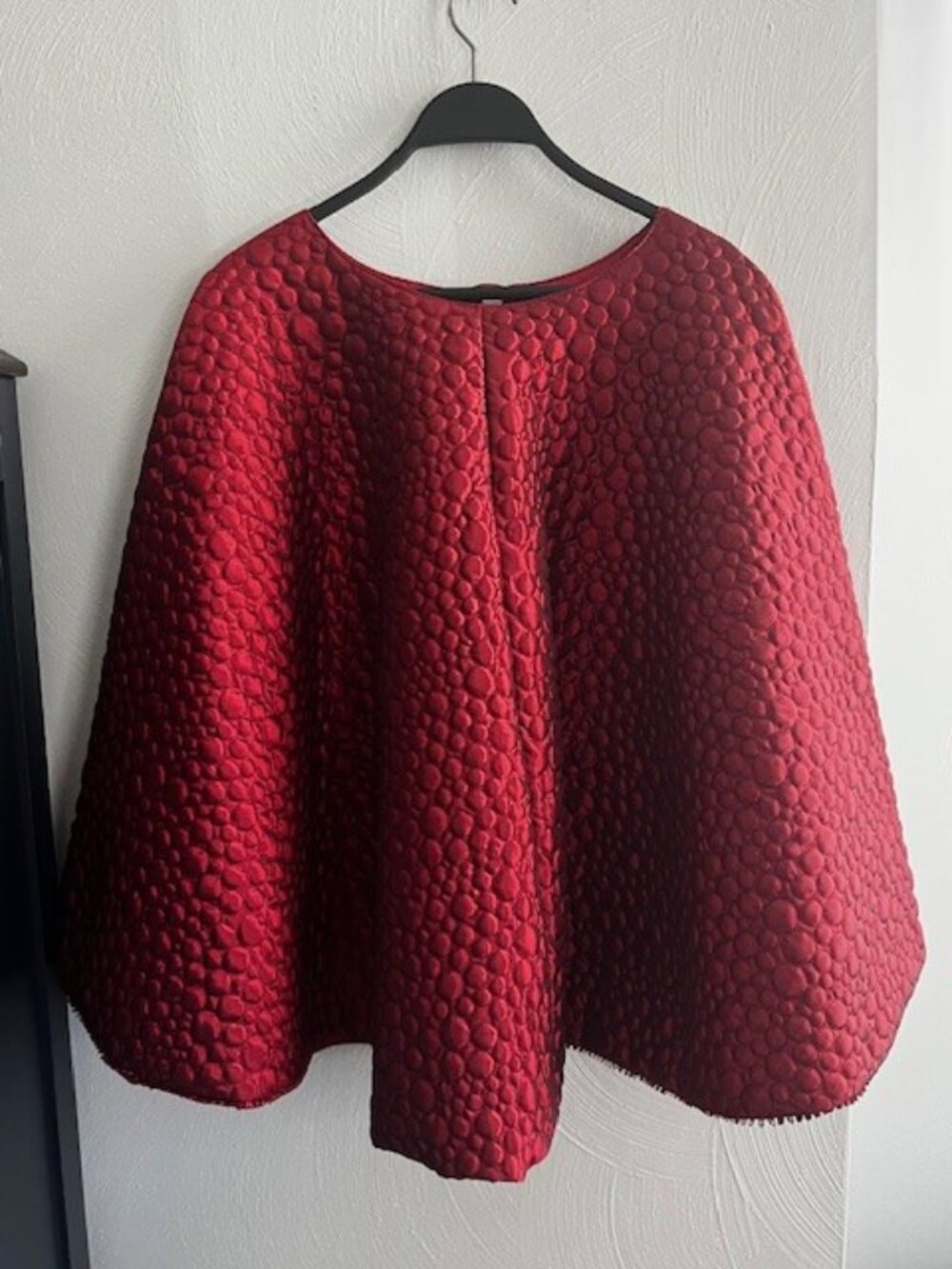 Christmas Tree Skirt Burgundy Red